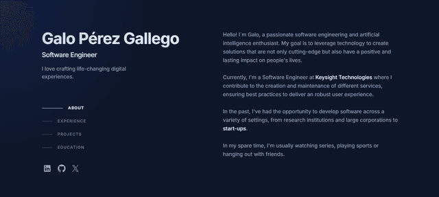 Personal Website
